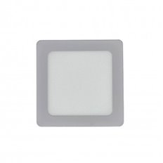 Downlight Led Empotrar Cuadrado Gris Kone 30Cm 24W 2400Lm 4000K Cristalrecord