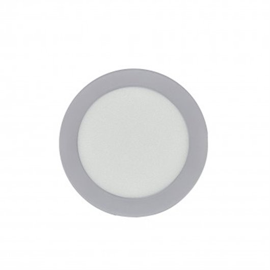 Downlight Led Empotrar Redondo Gris Kone 30Cm 24W 2400Lm 4000K Cristalrecord