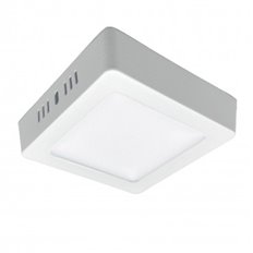Downlight Led Superficie Cuadrado Blanco Kone 15.4Cm 12W 1200Lm 6000K Cristalrecord