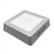 Downlight Led Superficie Cuadrado Gris Kone 15,4Cm 12W 1200Lm 4000K Cristalrecord