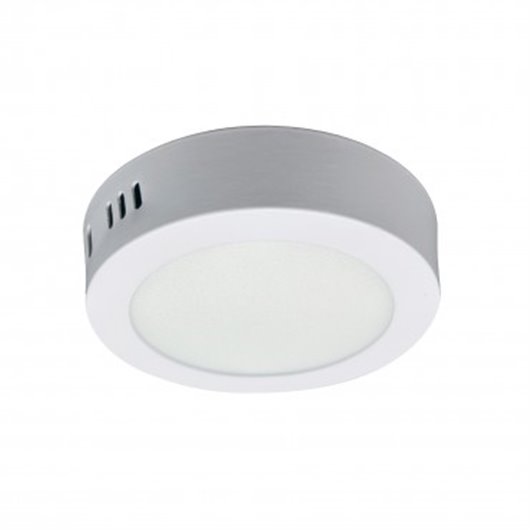 Downlight Led Superficie Redondo Blanco Kone 10,6Cm 6W 600Lm 4000K Cristalrecord