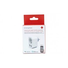 Enchufe Wifi Intel. C/Medidor De Consumo Energeeks 16A 3680V