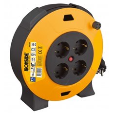 Enrollacable Cassete Domest H05Vv-F 1.5Mm2 4 T Sch 15Mt 16A 230W Ironside