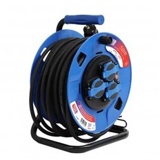 Enrollacable Elect 3X1,5Mm 50Mt 4000W Ip55 3T Tayg