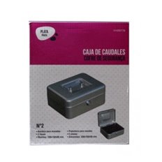Caja Caudales Kylate 200X160X90Mm Plata N.2 Kylate