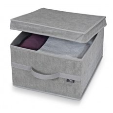 Caja Guarda Ropa Stone L 38 X 50 X 24 Cm Domopak