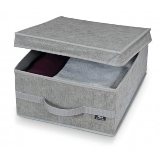 Caja Guarda Ropa Stone M 35 X 45 X 18 Cm Domopak