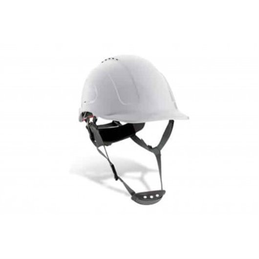 Casco Con Barbiquejo Mountain Blanco Steelpro Safety