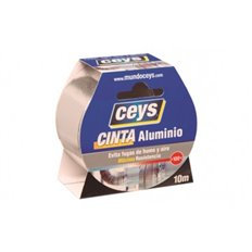 Cinta Aluminio 70 Micras 10 M X 50 Mm Ceys