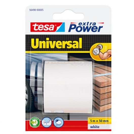 Cinta Americana Universal Extra Power 5 M X 50 Mm Blanco Tes