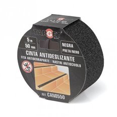 Cinta Antideslizante 5 M X 50 Mm Negro Target