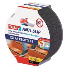 Cinta Antideslizante Anti-Slip Extra Resistente 5 M X 50 Mm Negro Tesa