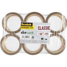 Cinta Embalar Polipropileno Scotch 371 (6 Unidades) 66 M X 50 Mm 3M