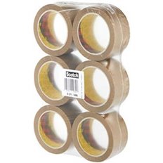 Cinta Embalar Polipropileno Scotch 371 (6 Unidades) 66 M X 50 Mm 3M
