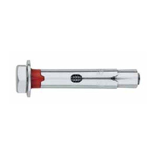 Taco Tornillo Hexagonal Antigiro 10X100Mm Ø 14 Metal  Cincado Ch 50 Pz