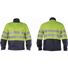 Chaqueta Ignifuga Antiestatica Quimica Alta Visibilidad Hichem V Talla S Total