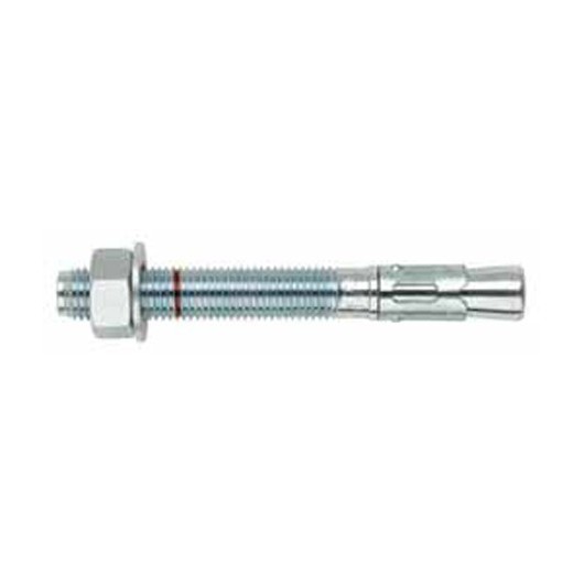 Taco Tornillo Macho 08X075Mm Metal Cincado M.T.A. 100 Pz Index