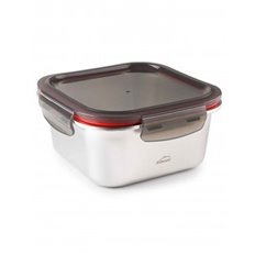 Contenedor Alimentos Cuadrado Ecoinox 1500Ml -18,5 X 18,5 X 8,6Cm Lacor