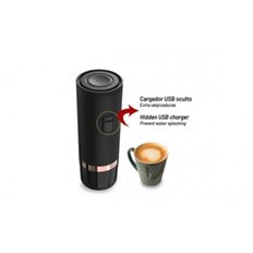 Cafetera Portatil A Bateria Usb 80 Ml Negra Boj