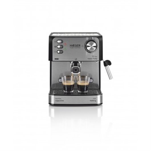 Cafetera Super Espresso 20 Bares 850W 1,6 L Haeger