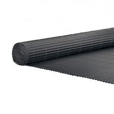 Caizo Pvc Doble Cara 14 Mm 1 X 3 M Antracita Natuur