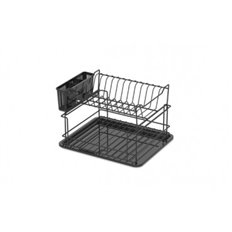 Escurreplatos Doble Desmontable 37 X 30 X 24,5Cm Negro Duett