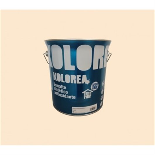 Esmalte Sintetico Antioxido Brillo 4L Marfil Kolorea