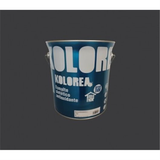Esmalte Sintetico Antioxido Brillo 4L Negro Kolorea