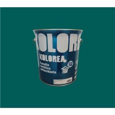 Esmalte Sintetico Antioxido Brillo 4L Verde Hierba Kolorea