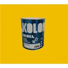Esmalte Sintetico Antioxido Brillo 750 Ml Amarillo Real Kolorea