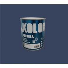 Esmalte Sintetico Antioxido Brillo 750 Ml Azul Cobalto Kolorea