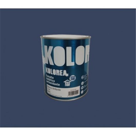 Esmalte Sintetico Antioxido Brillo 750 Ml Azul Cobalto Kolorea