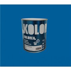 Esmalte Sintetico Antioxido Brillo 750 Ml Azul Luminoso Kolorea