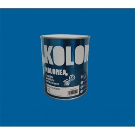 Esmalte Sintetico Antioxido Brillo 750 Ml Azul Luminoso Kolorea