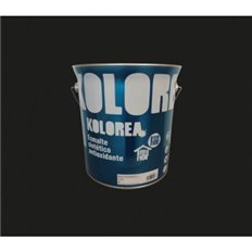 Esmalte Sintetico Antioxido Satinado 4L Negro Kolorea