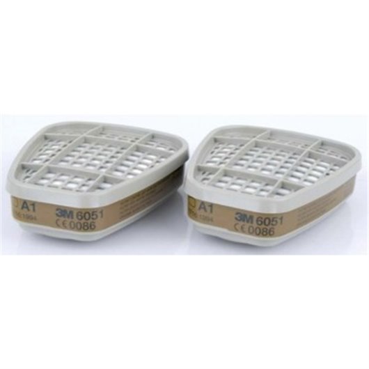 Filtro 6051 Para Mascara (4 Pares) A1 3M