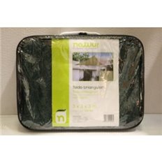 Toldo Jardin 3X3X3M Triangulo Natuur Ver Nt123413