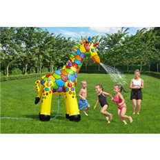 Juego Piscina 142X104X198Cm Rociador Bestway Pl Jumbo Giraffe