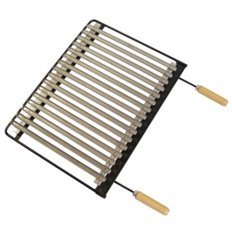 Parrilla Barbacoa Inox 66X41 Cm Imex El Zorro