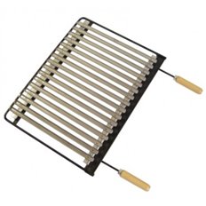 Parrilla Barbacoa Inox 71X41 Cm Imex El Zorro