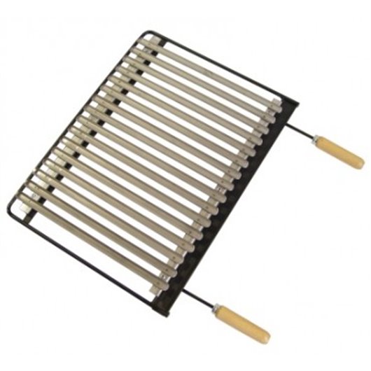 Parrilla Barbacoa Inox 71X41 Cm Imex El Zorro