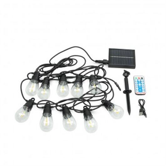 Guirnalda Solar Led Diana? 6,5 Metros 200 Lumenes 2700K Garza