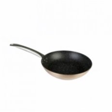 Wok Induccion De Acero De Carbono Mango Madera 28 Cm Wecook!
