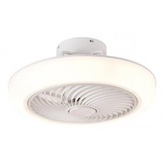 Ventilador De Techo Plafon Blanco 14W 45Cm Dupi