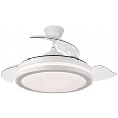Ventilador De Techo Palas Retractil Blanco Plafon  50 Cm, 35 W Sonedas