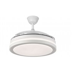 Ventilador De Techo Palas Retractil Blanco Plafon  50 Cm, 35 W Sonedas