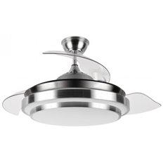 Ventilador De Techo Palas Retractil Acero Plafon  50 Cm, 35 W Sonedas