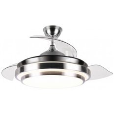 Ventilador De Techo Palas Retractil Acero Plafon  50 Cm, 35 W Sonedas