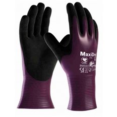Guante Nilon / Spandex Recubierto Nitrilo Maxydry Largo 56-426 Talla 8 Atg CAJA 12 UDS
