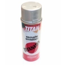 Esmalte Sintetico  Brillante  200 Ml Plata Titanlux Titan